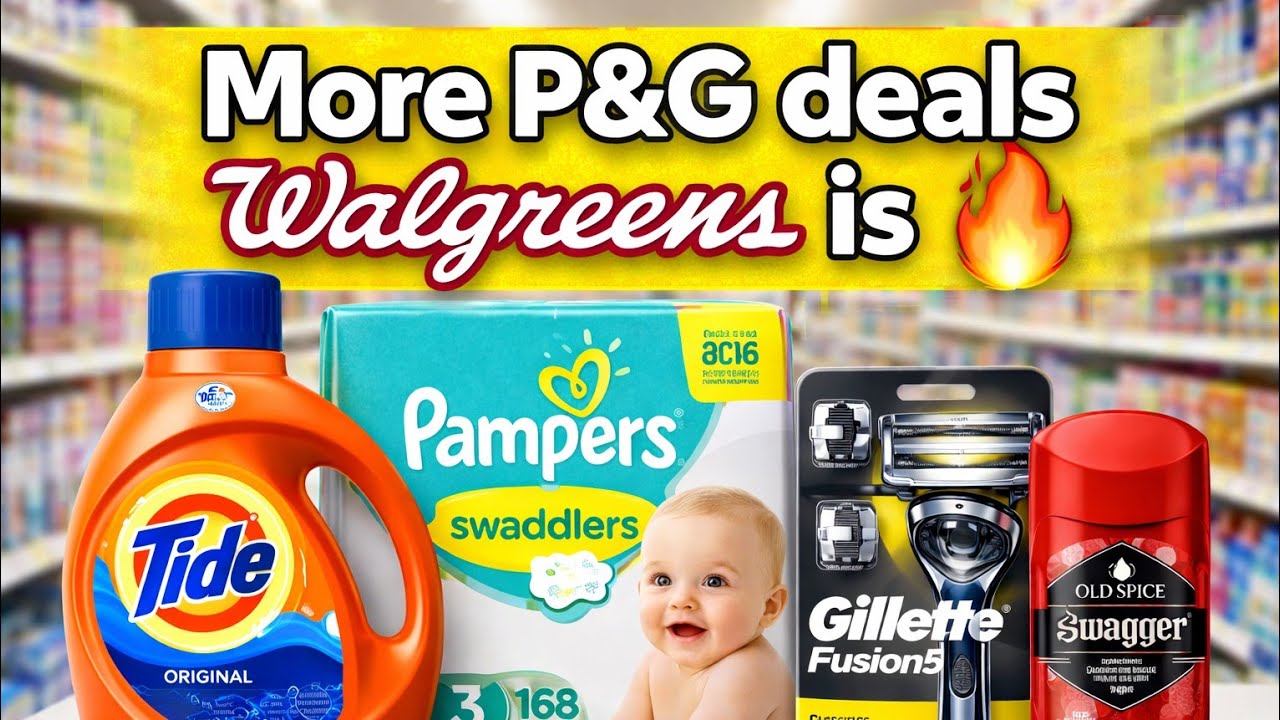 BEST P&G Deals*🔥*WALGREENS COUPONING Master this STORE 