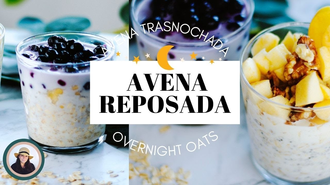 AVENA REPOSADA (Overnight Oats) COMO HACER AVENA REPOSADA SUPER FACIL | ALDENTEGOURMET