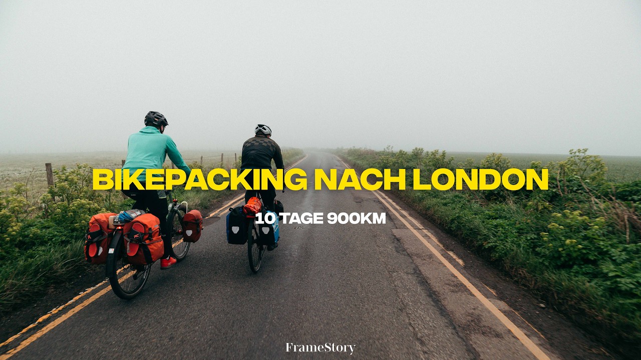 Mit dem Fahrrad von Bielefeld nach London | Bikepacking Dokumentation