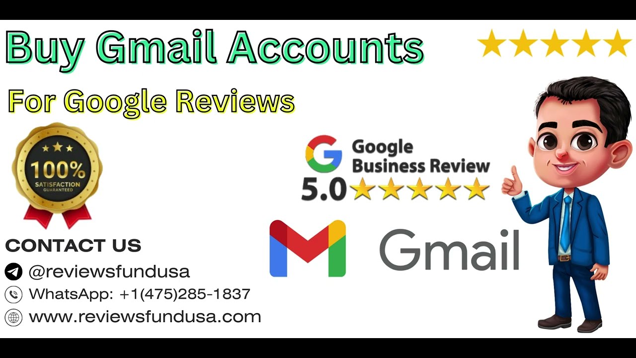Buy Gmail Accounts &mdash; NEW/OLD 100% Best Quality Account