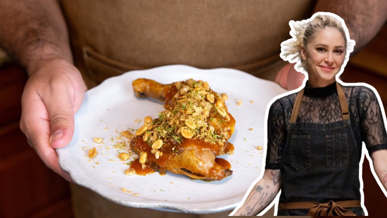 Orange Red Curry Braised Chicken Inspired by Brooke Williamson | Bobby’s Triple Threat
