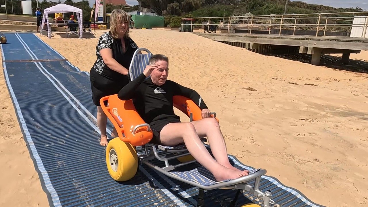 Reg At The Beach