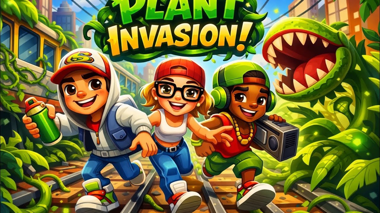 Subway surfers: Plant invasion vs No floor challenge I Subway surfers London 2026