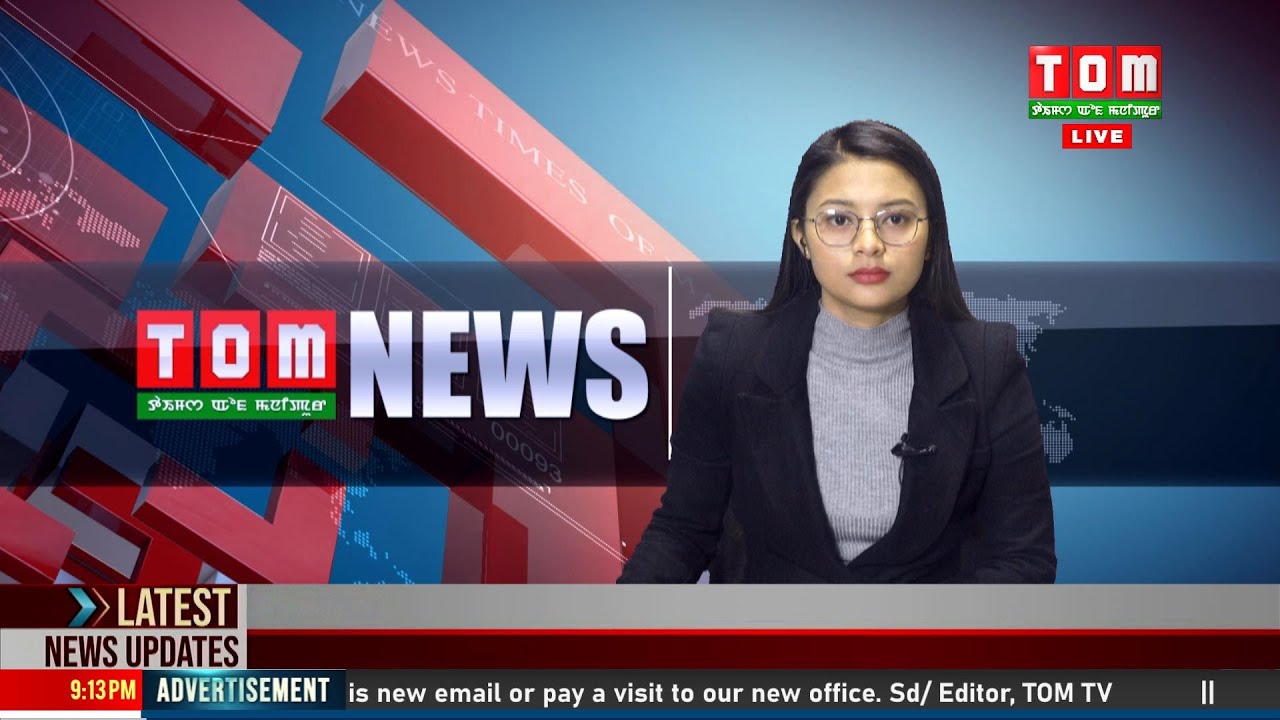 LIVE | TOM TV 3:00 PM MANIPURI NEWS, 09 MARCH 2024