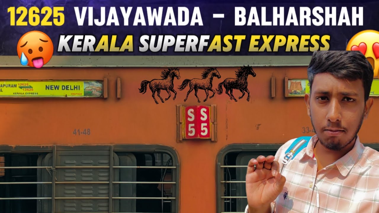 12625 Kerala SF Express Thiruvananthapuram Central to New Delhi ||Vlogs||Of Classic Of Mass||Part 1 