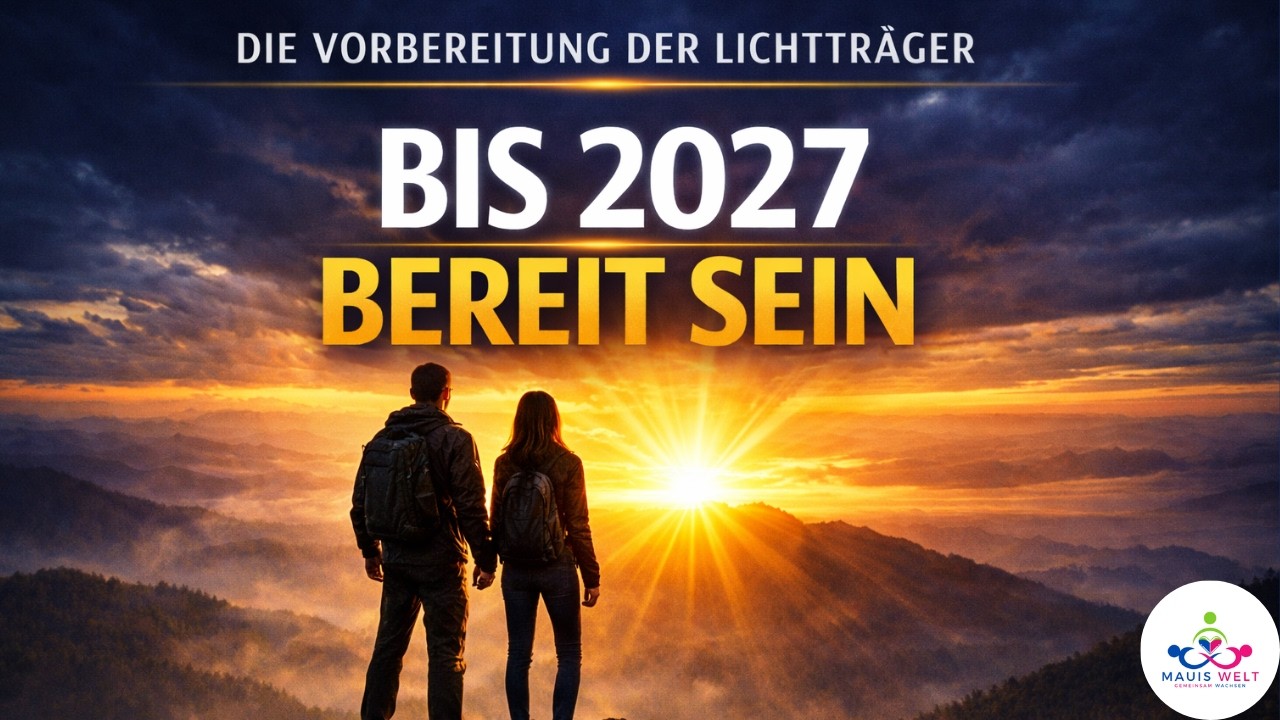 WARUM DIE LICHTTRÄGER BIS 2027 BEREIT SEIN MÜSSEN? - Bist du ein Teil der Bewegung? Prüfe selbst!