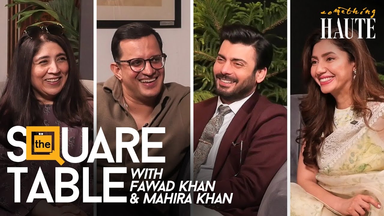 Fawad Khan & Mahira Khan On Reuniting, Neelofar & Maybe A TV Comeback? | Square Table | SA1Q