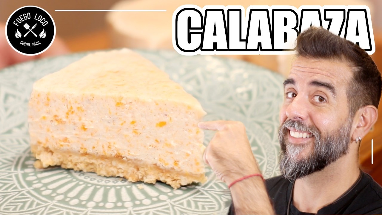 Cheesecake de CALABAZA Perfecto Sin Horno! CREMOSO y RÁPIDO Para Otoño