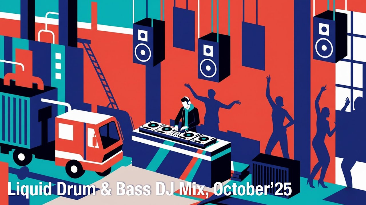 Chill Liquid Drum & Bass DJ Mix, October'25