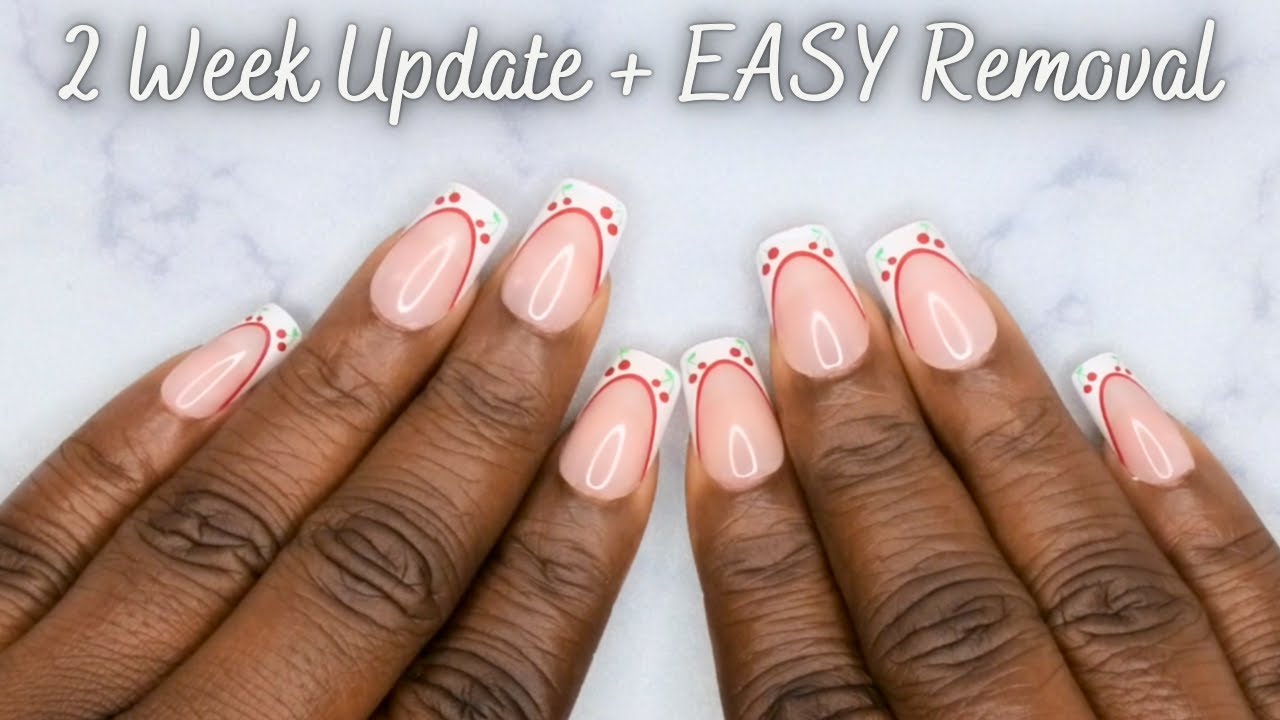 How To Remove Press On Nails at Home | +2 Week Wear Test | Pink Friday Nicki Minaj Press On Nails