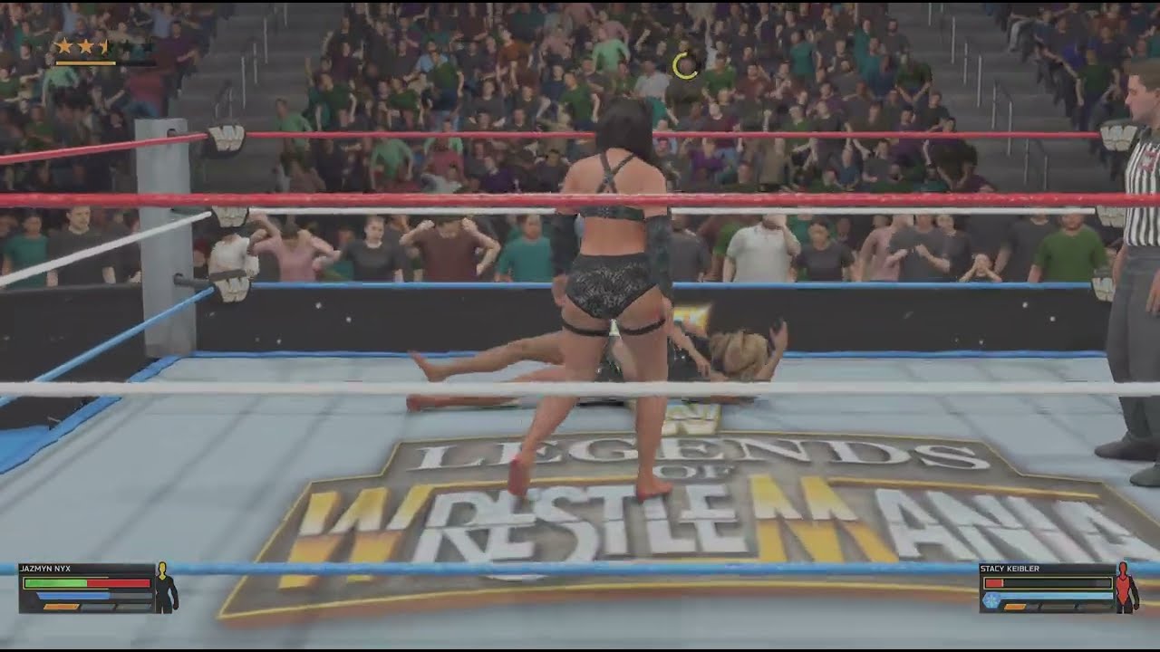 WWE 2K26_Джазмин Никс против Стейси Кейблер