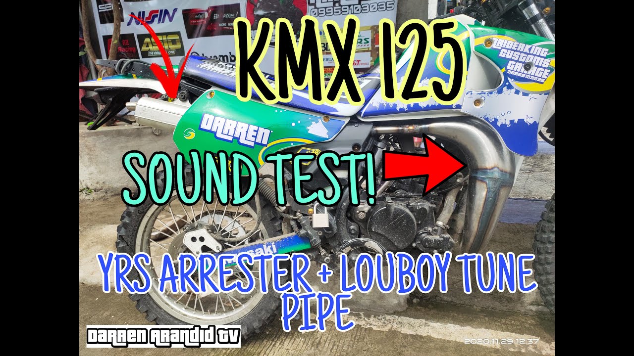 EPISODE 2: KMX 125 YRS ARRESTER WITH LOUBOY TUNE PIPE