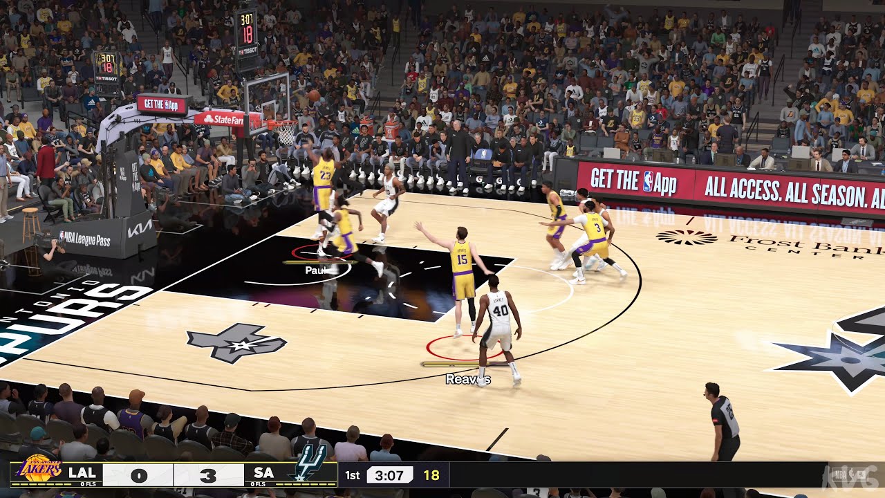 NBA 2K25 - Los Angeles Lakers vs San Antonio Spurs - Gameplay (PS5 UHD) [4K60FPS]