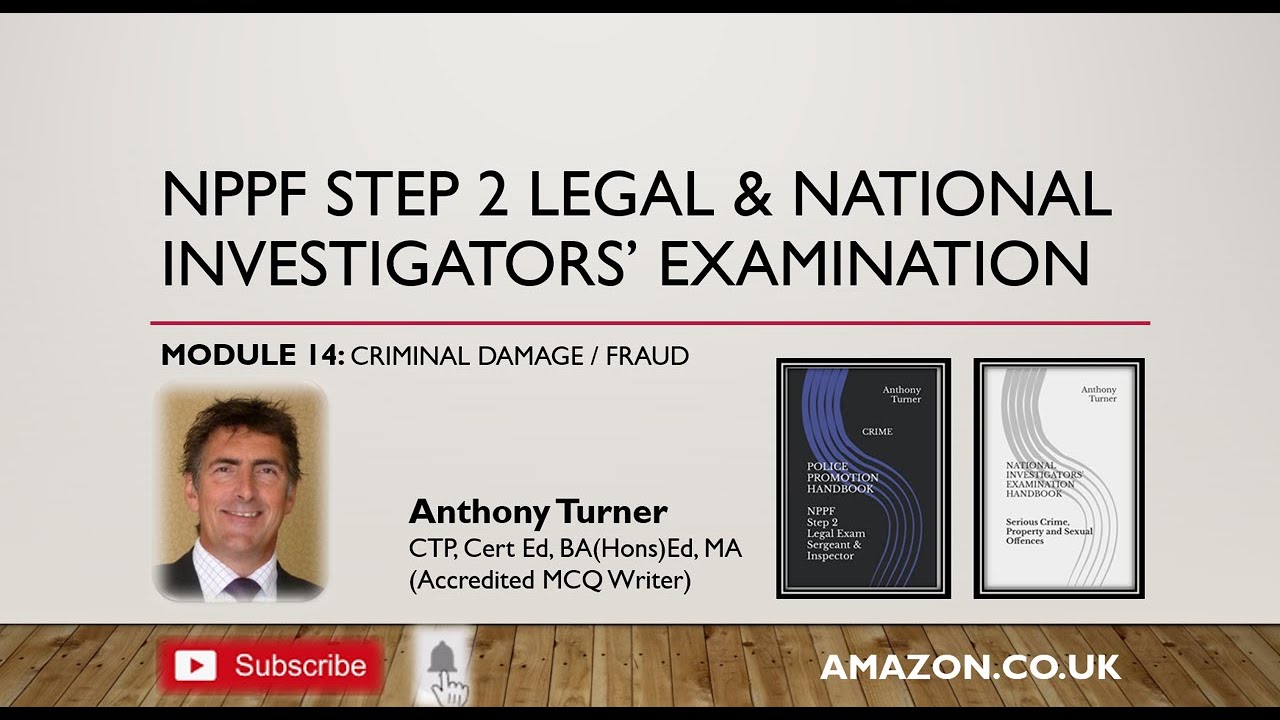 MODULE 14 CRIMINAL DAMAGE AND FRAUD