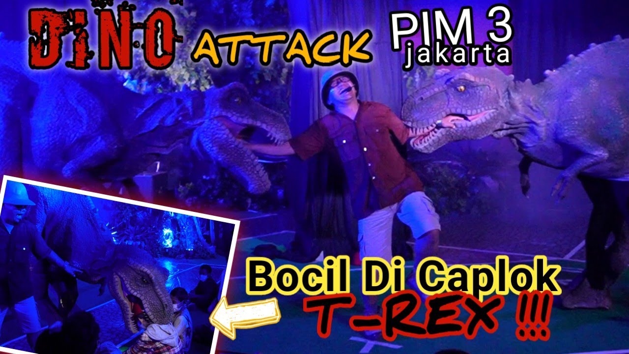 DINO ATTACK PONDOK INDAH MALL 3 | EVENT DINOSAURUS DI JAKARTA | TEMPAT MAIN ANAK | DINOSAURUS ATTACK