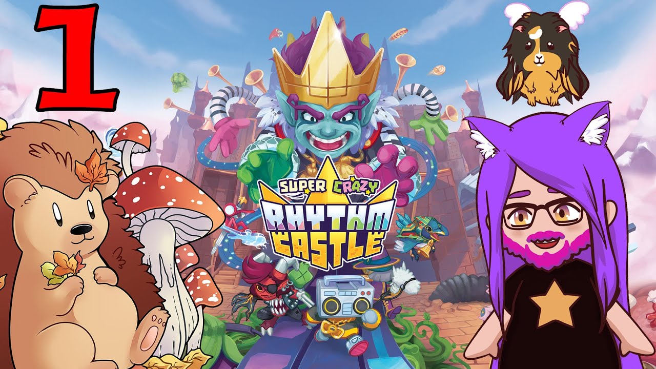 Super Crazy Rhythm Castle (Part 1) | Phizzy & @draenogtwitch