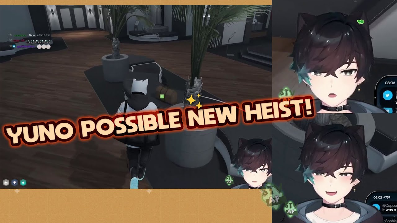 Wait what's this?? Yuno is checking out A POSSIBLE NEW HEIST and this is what he GOT!