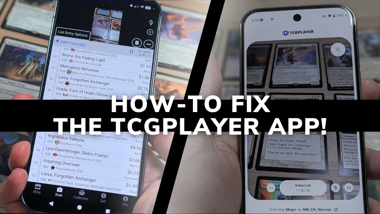 TCGPlayer испортился… Как вернуть старое приложение!