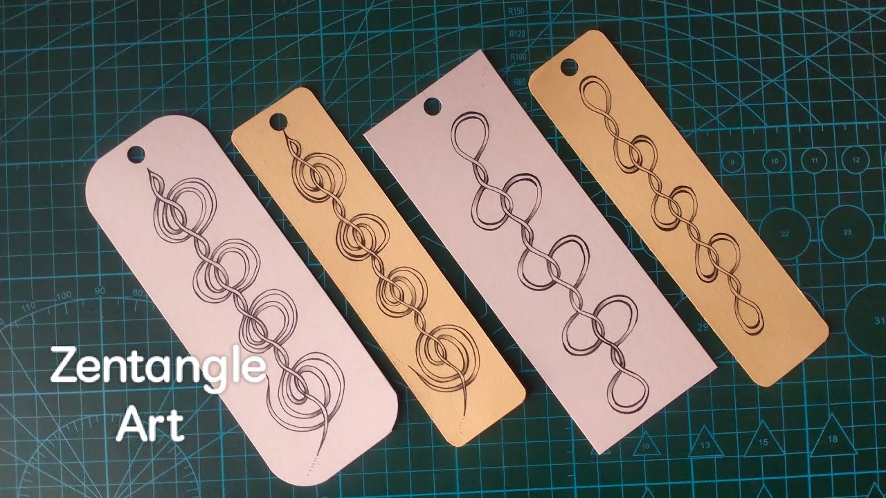 Zentangle Art/ Tangle Art/ Doodling/ Reyyanscreation 