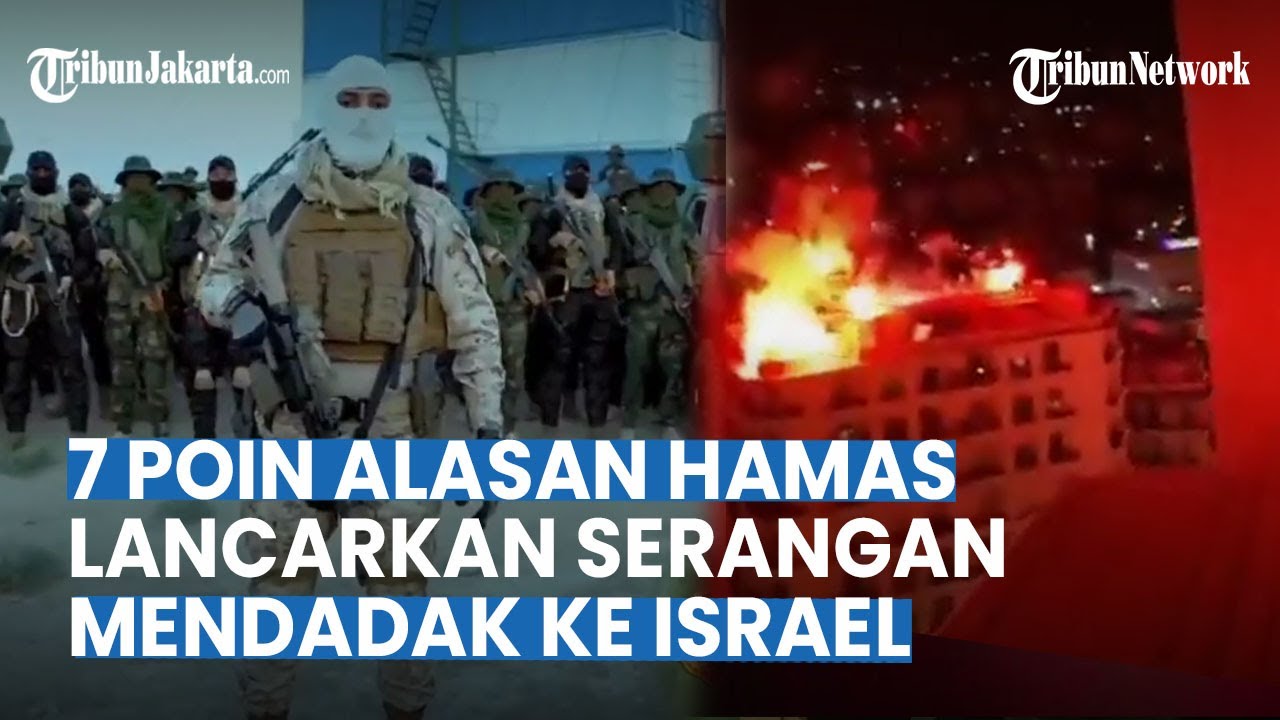 Berikut 7 Alasan Hamas Palestina Lancarkan Serangan Mendadak ke Israel, Konflik kian Memanas