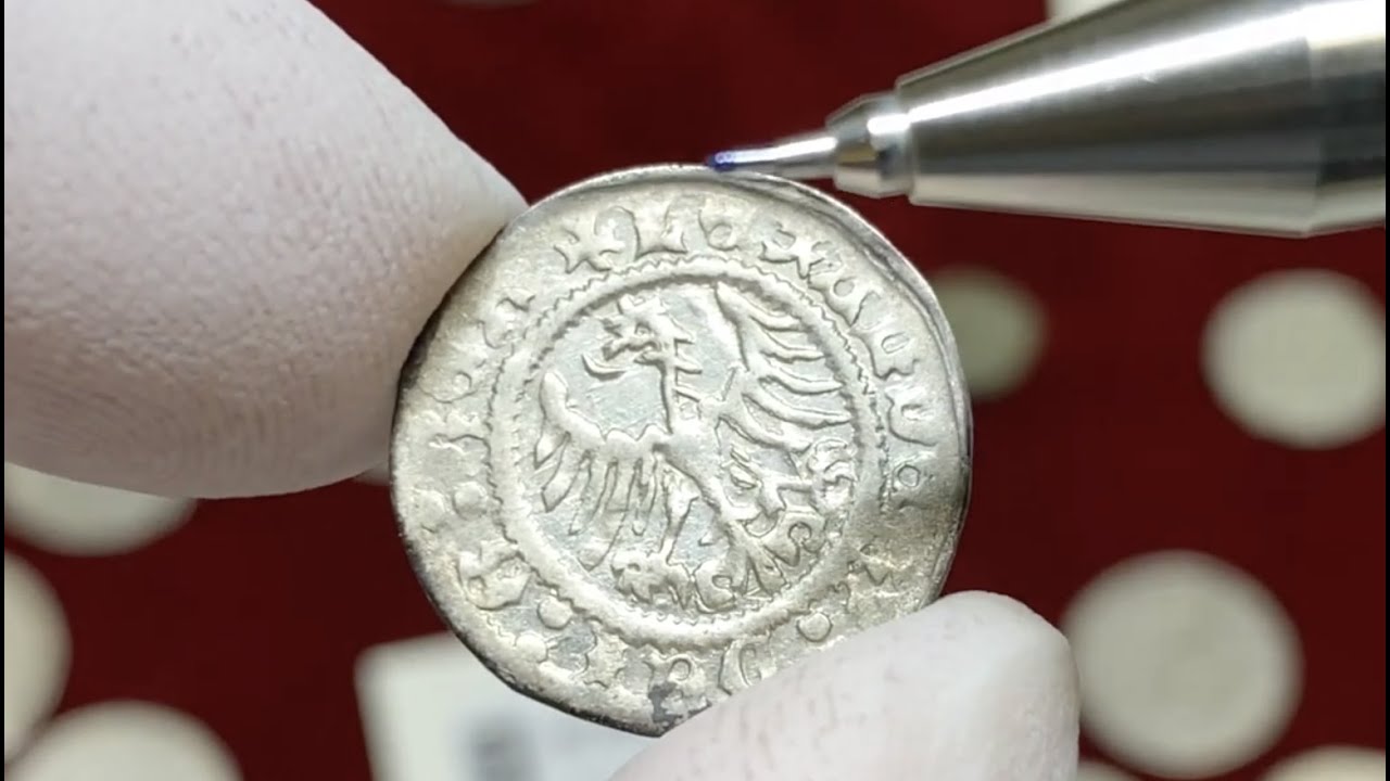 Półgrosze - podstawowa moneta w Polsce od Kazimierza III Wielkiego do Zygmunta I Starego