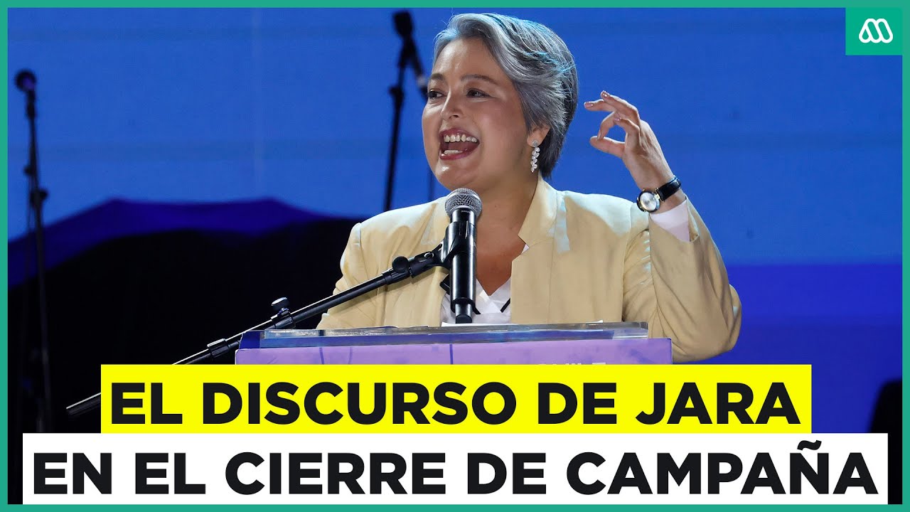 El discurso de Jeannette Jara en su cierre de campaña en Valparaíso