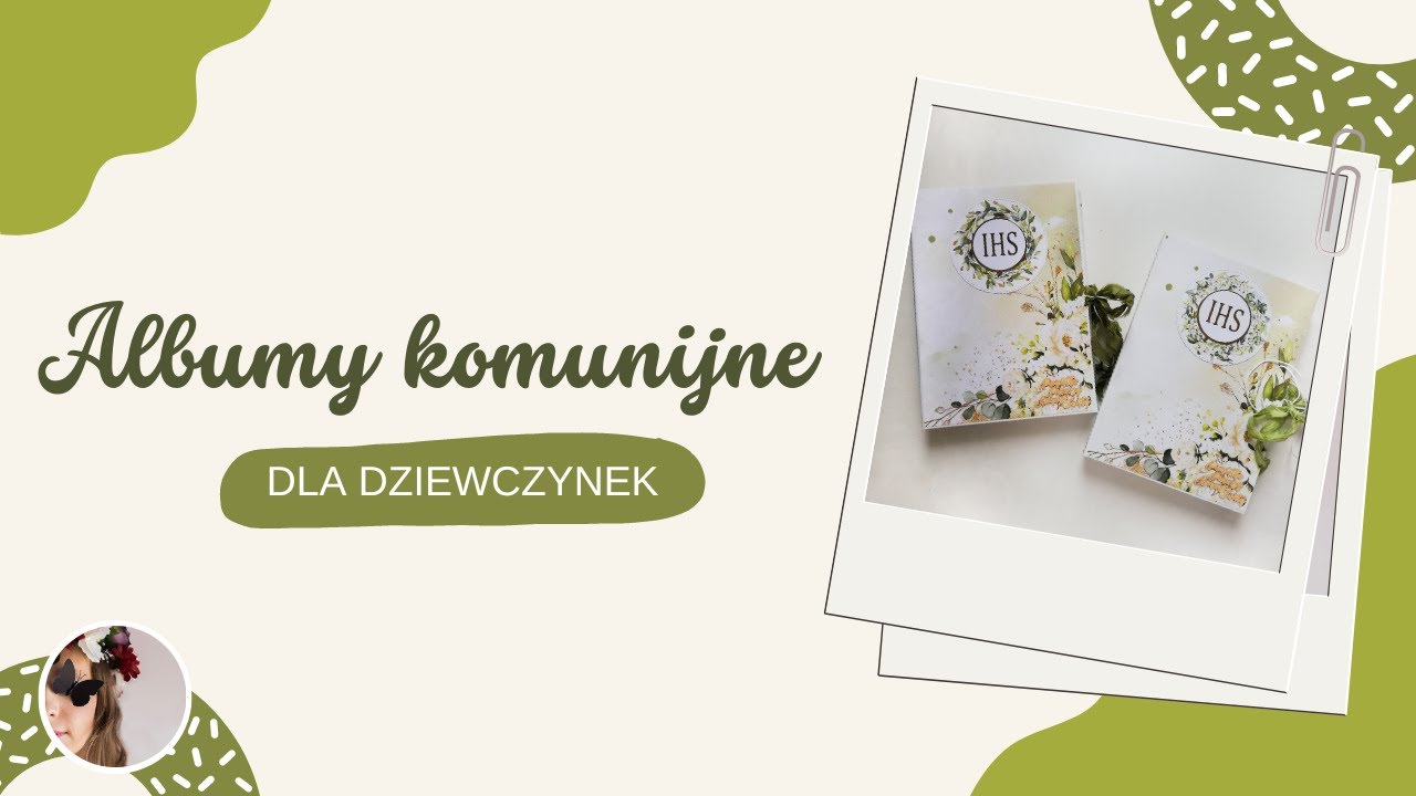 Albumy komunijne dla dziewczynek | Trifold albums for girls' First Holy Communion