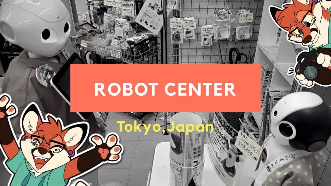 Visiting the Robot Center in Tokyo, Japan ~ SO MANY ROBOTS