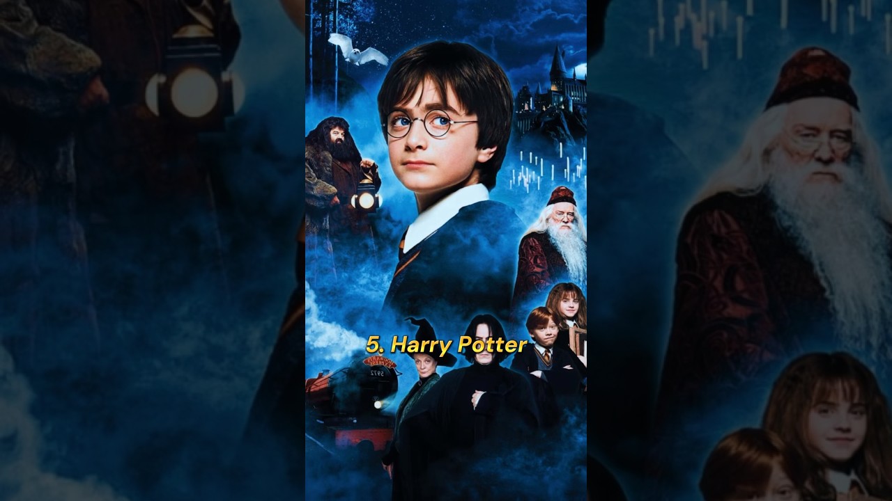 Top 10 greatest movie franchises of all the time😍🔥#shorts