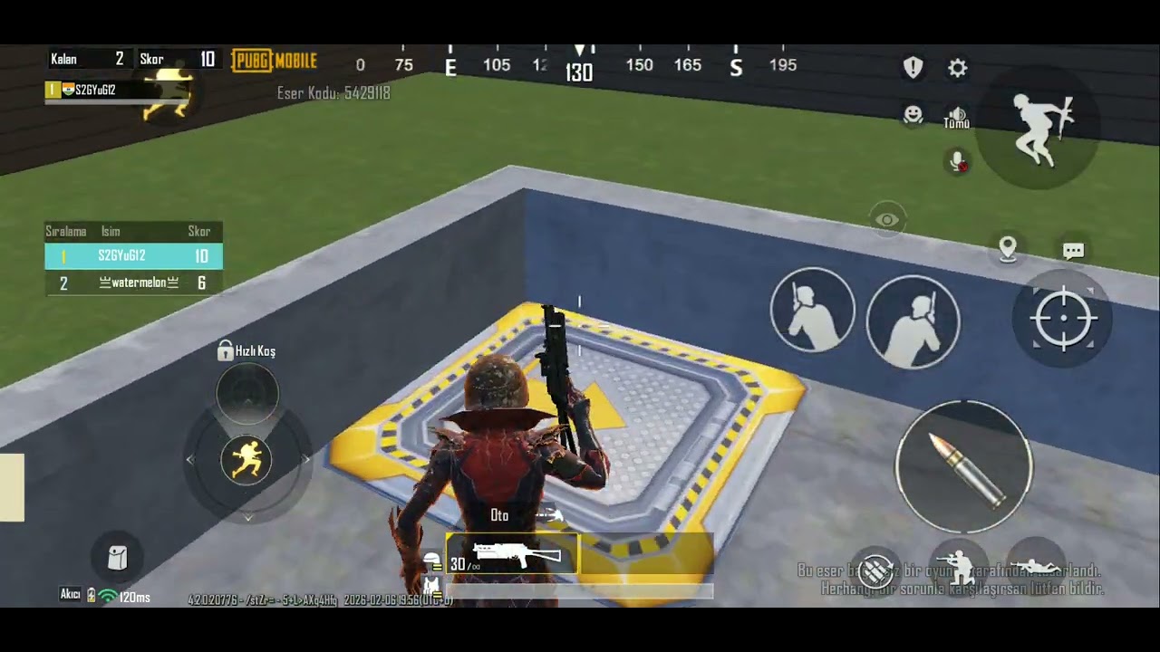 Bugün annemle PUBG oynadım 