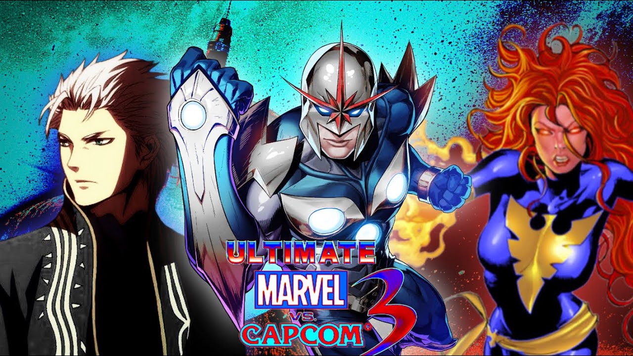 Nova, Phoenix, & Vergil | Ultimate Marvel Vs. Capcom 3