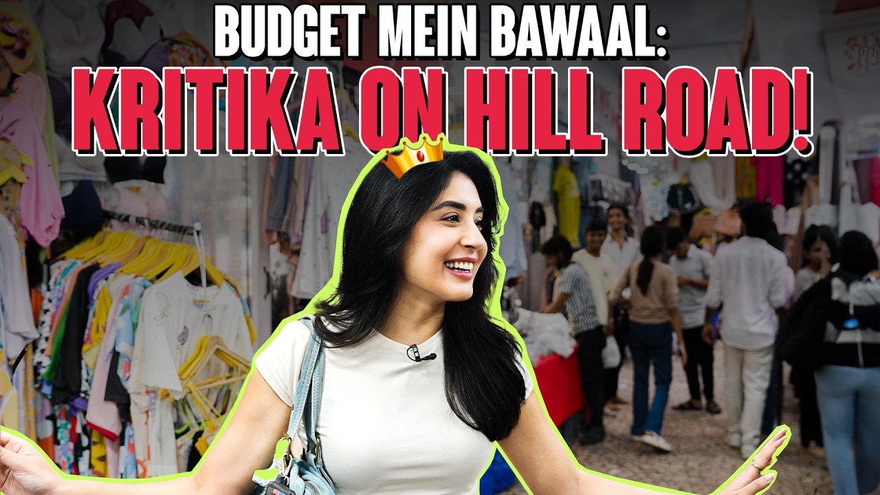 Shopping Under ₹3000 at Bandra Hill Road with Kritika Kamra | Gully Fashion | EP13