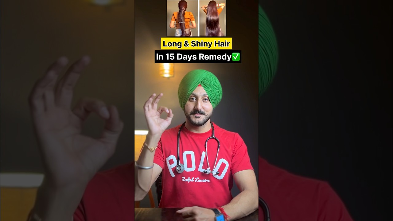 Long Hair Remedy✅ #shortsviral #skindoctor #haircaretips  #skincareroutinetips #virralshorts