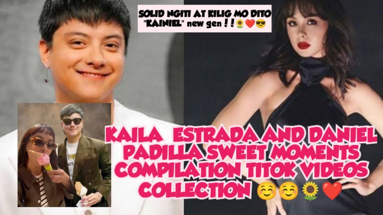 KAILA ESTRADA & DANIEL PADILLA SWEET MOMENTS 5 MINS VIDEO STRAIGHT COMPILATION!! 🌻❤️GRABE KILIG!!