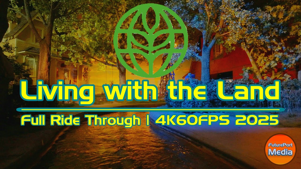 Living with the Land | EPCOT Greenhouse Tour | 2025 4K60FPS