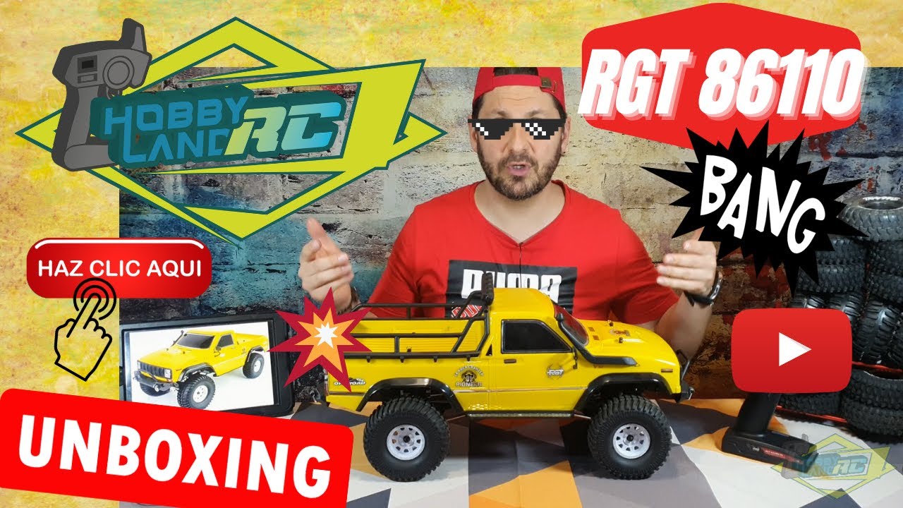 🎇RGT EX86110 UNBOXING ESPAÑOL CRAWLER🎇🎁