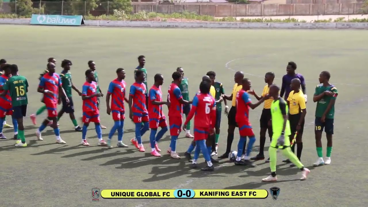 UNIQUE GLOBAL FC 0-1 KANIFING EAST FC HIGHLIGHTS | week 31 | GFF | Division two