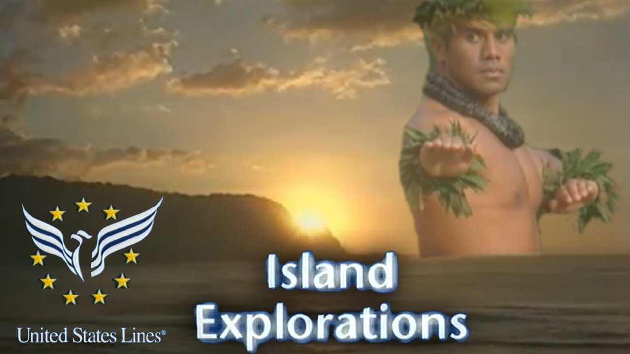 Island Explorations - Vintage Hawaii VHS Video Tour - Ms Patriot Cruise Ship - United States Lines
