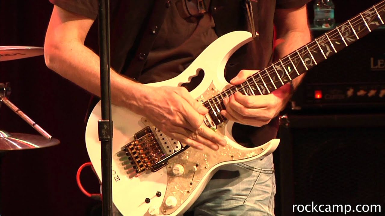 Steve Vai jams on Little Wing at Rock 'n' Roll Fantasy Camp