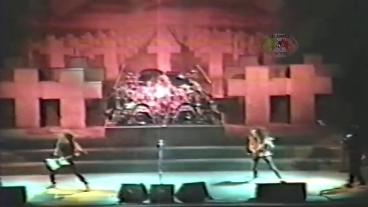 Metallica Toronto, Canad&aacute; 1986, Master of Puppets