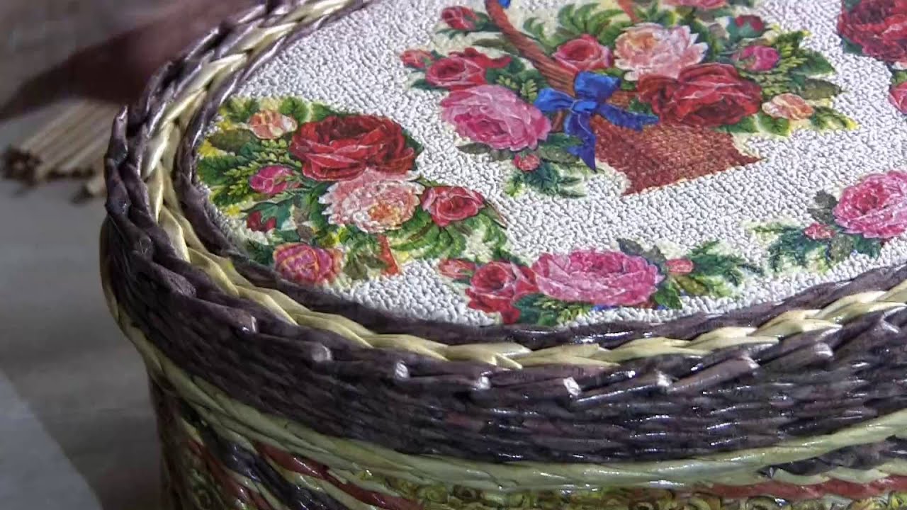Школа мастерства с Натальей Сорокиной.  Плетём послойный узор верёвочкой.