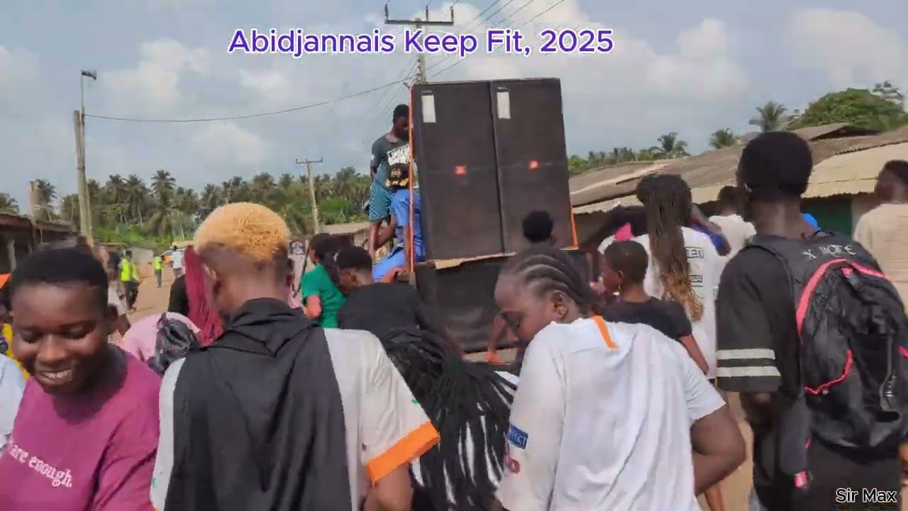 Abidjannais Keep Fit 2025! 🏃‍♂️ | New Year Celebration with Kengen Community 🇨🇮 #Abidjannais #Kengen