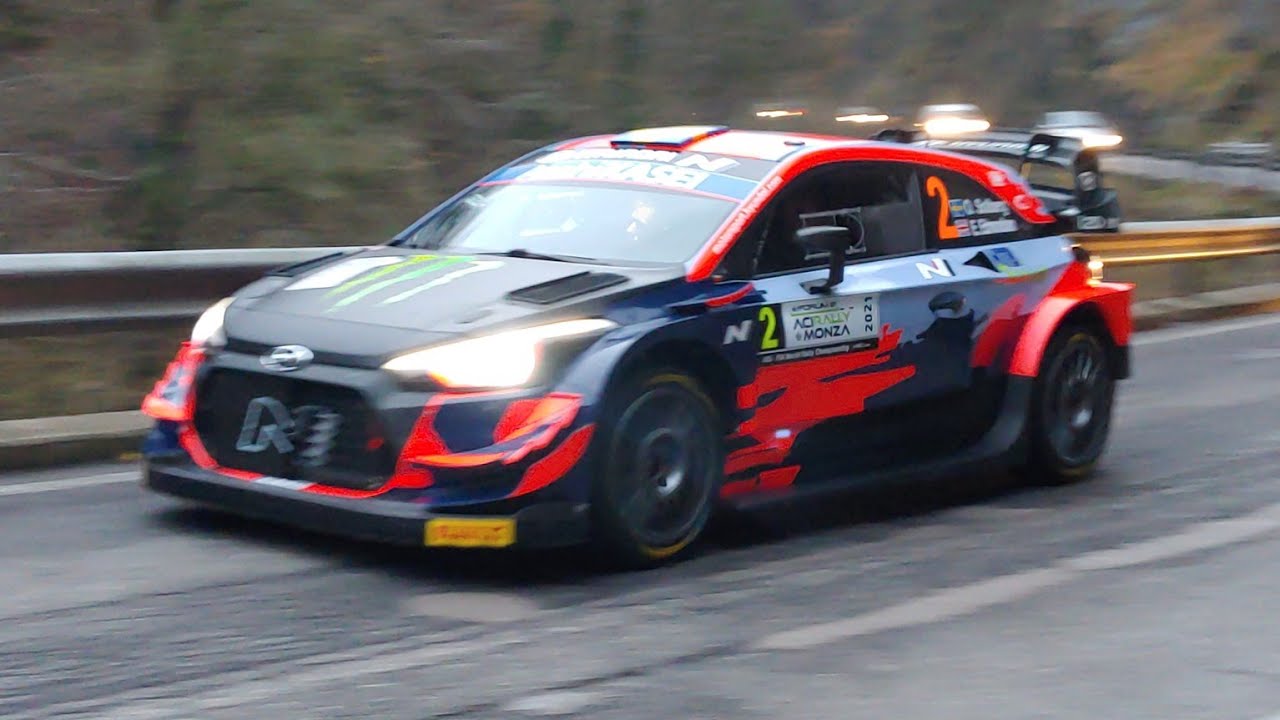 ACI Rally Monza 2021 trasferimento PS 1 19 novembre