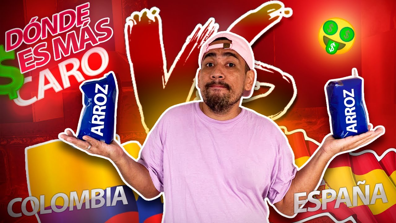 Para esto alcanza un día de salario en España VS Colombia