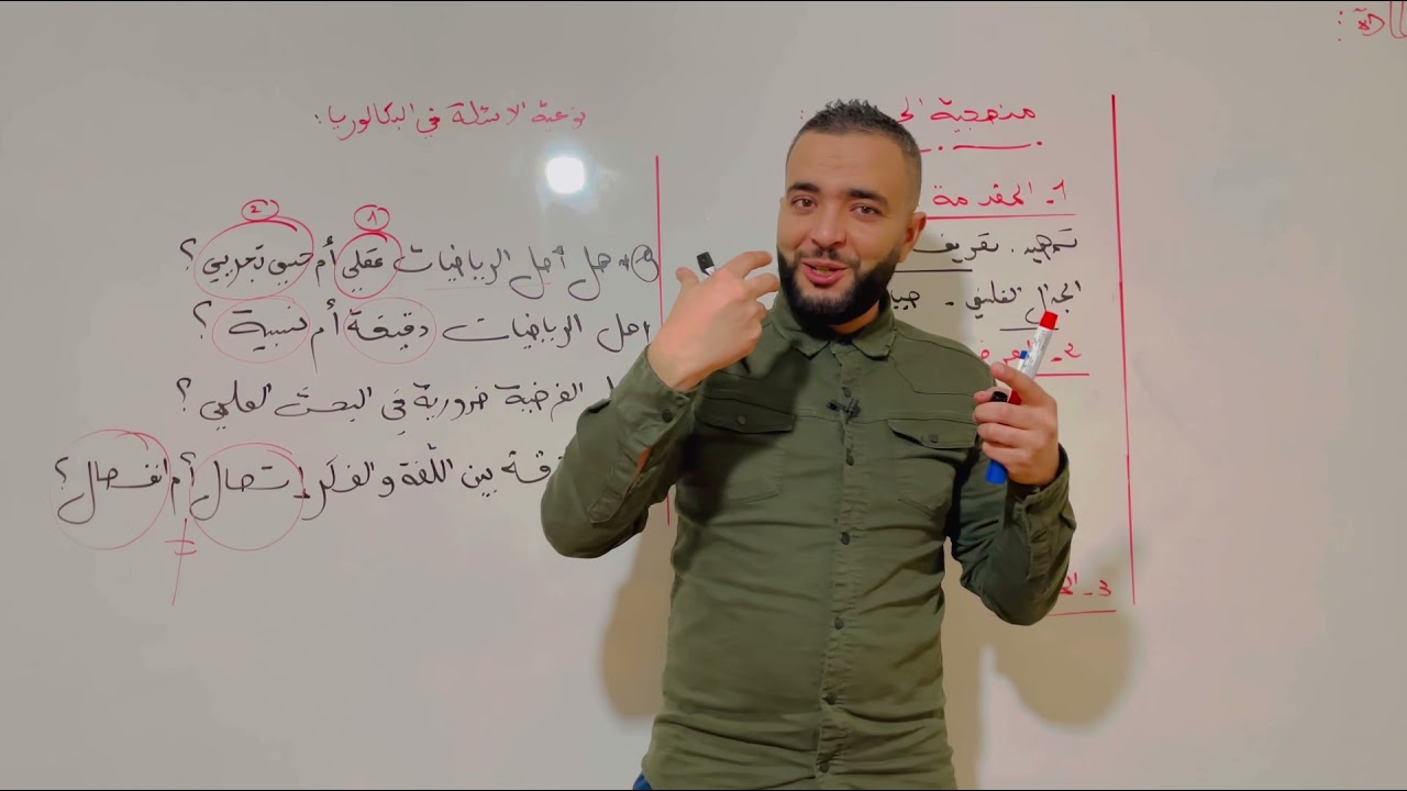 منهجية الجدل بالتفصيل + تطبيق مقالات عليها bac 2022