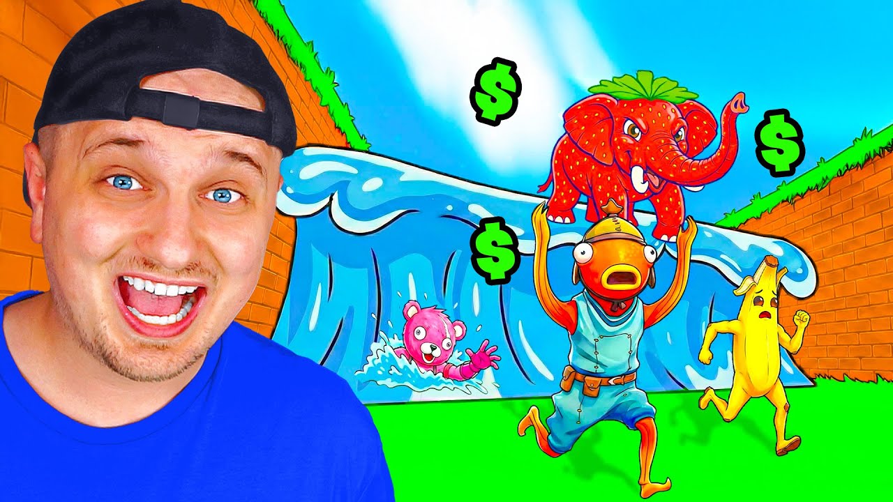 FORTNITE UCIEKAJ PRZED TSUNAMI DLA BRAINROTÓW