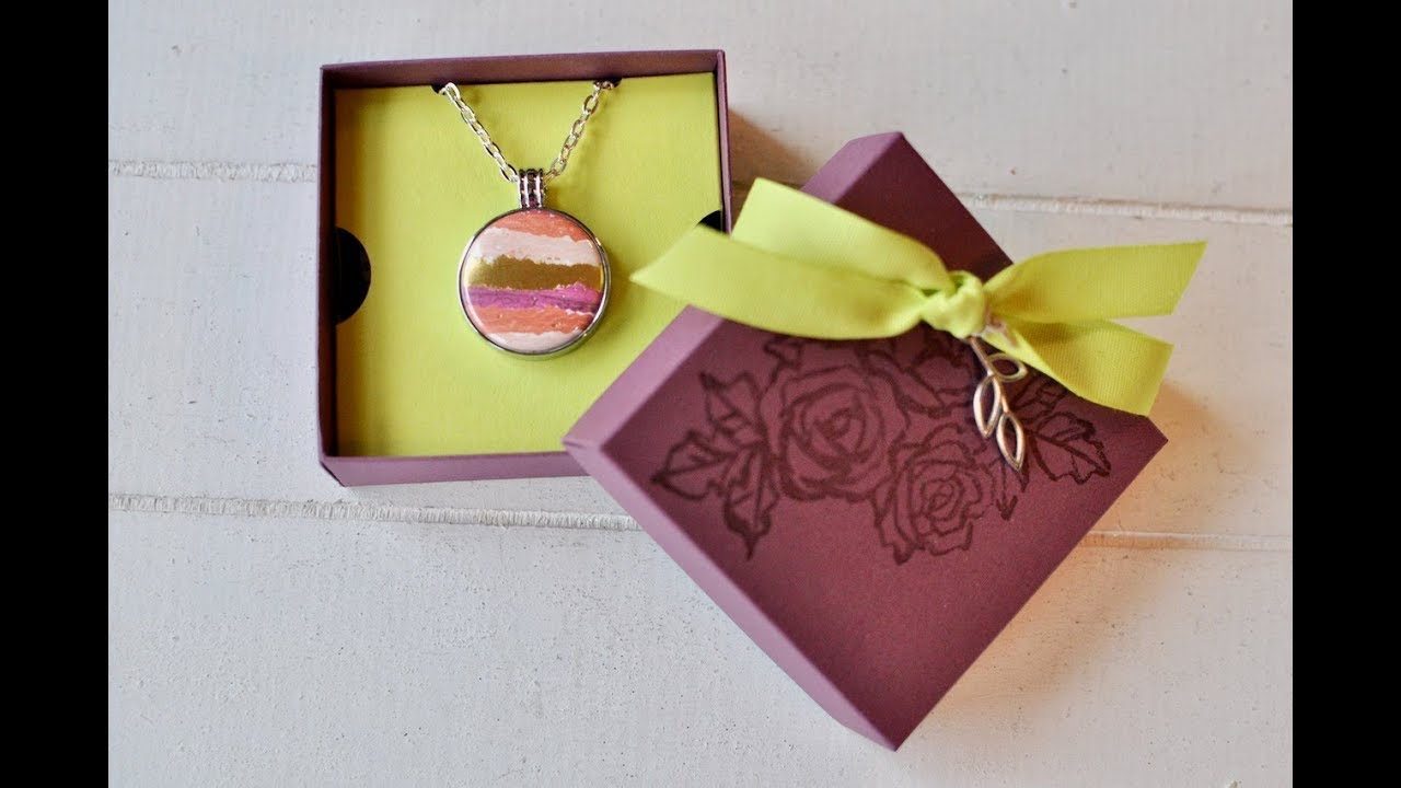 Tutorial: Box für eine Halskette