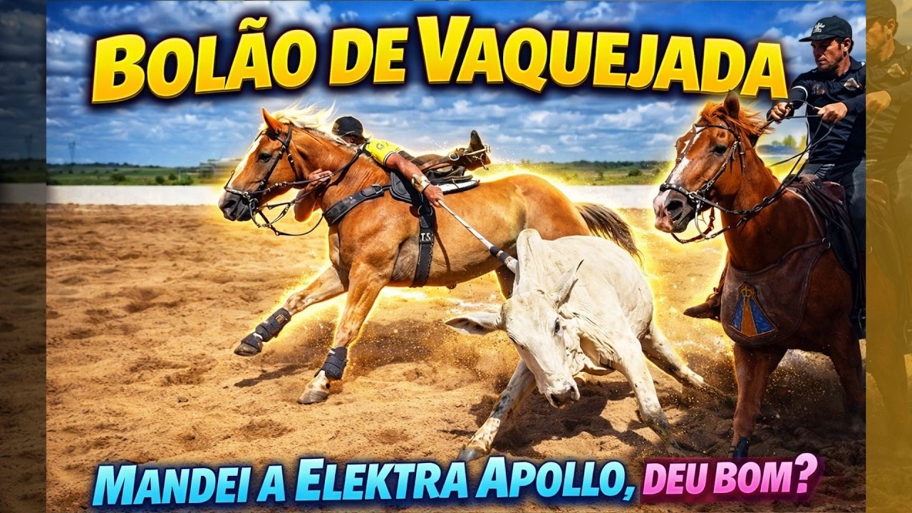 FOMOS PARA UM BOL&Atilde;O DE VAQUEJADA!