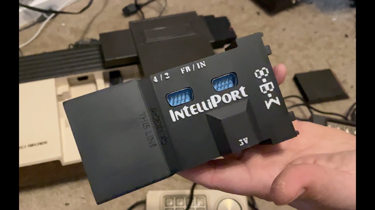 Initial Demo of the IntelliPort (Intellivision controller port expander and more)