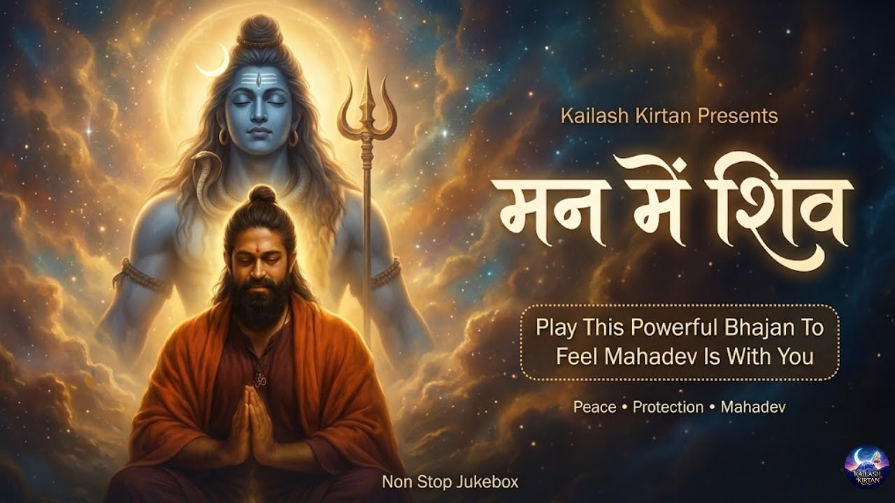 मन में शिव 🧠 Man Me Shiv | Play This To Find Peace Within | Meditation Bhajan #shivbhajan